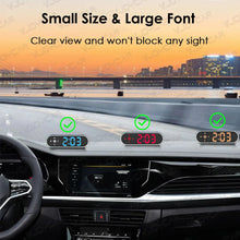 Load image into Gallery viewer, New Colorful Display GPS Digital Speedometer Time Clock HUD Display Over-speed