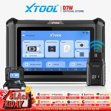 Load image into Gallery viewer, XTOOL D7W D7 BT Bluetooth Automotive Scanner All System Car Diagnostic Tool