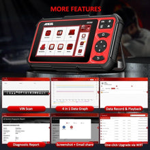 Load image into Gallery viewer, ANCEL DS300 OBD2 Car Scanner Bi-directional ECU Coding IMMO A/F Adjust 28