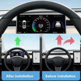 Model 3/Y 9 inch Touch Screen with Airflow Carplay/Android Auto for Tesla Model3