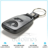 Fits HYUNDAI TUCSON 2 Button REMOTE Key 2005 2006 2007 2008 2009 2010 2011 2012