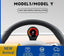 Vjoycar Y5Pro Switchback Model 3/Y MultiData Display Dashboard Car Speedometer