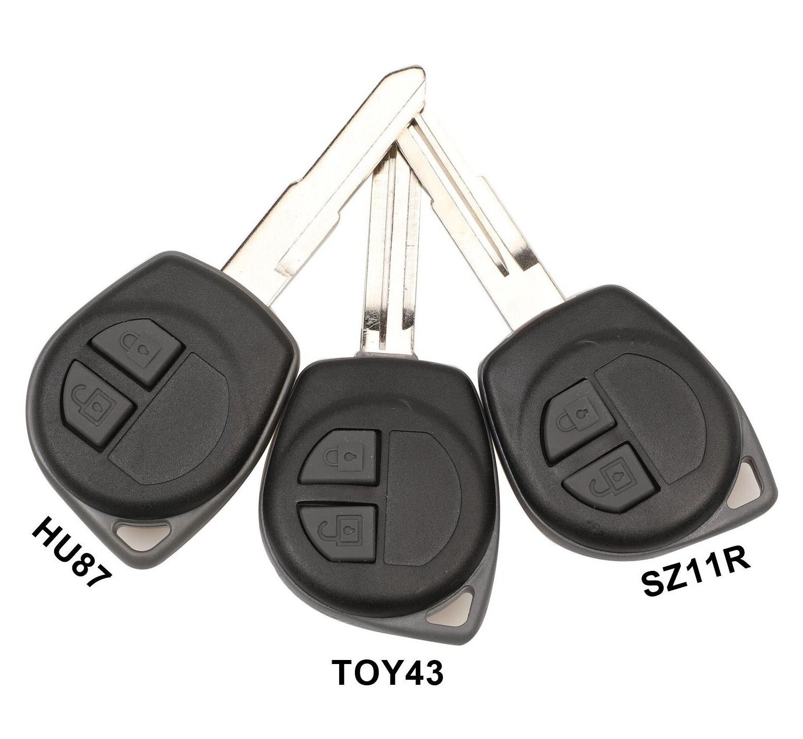 Fits For Suzuki Swift SX4 ALTO Vitara 433/315MHz Complete Transponder Remote Key Secondary image