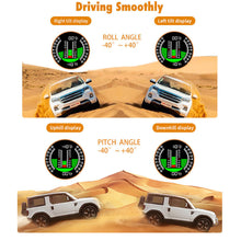 Load image into Gallery viewer, 2023 New 4 in 1 GPS HUD TPMS Tire Monitor Inclinometer Gague Offroad Speedometer