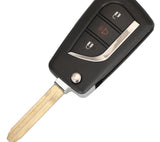 Suitable For Toyota 314MHz HYQ12BBT 4D67 Complete Transponder Remote Key