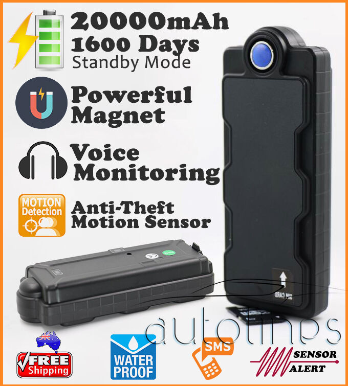 3G Magnetic GPS TRACKER 20000mAh Waterproof IPX7 Anti-Theft Vehicle Car Truck Secondary image
