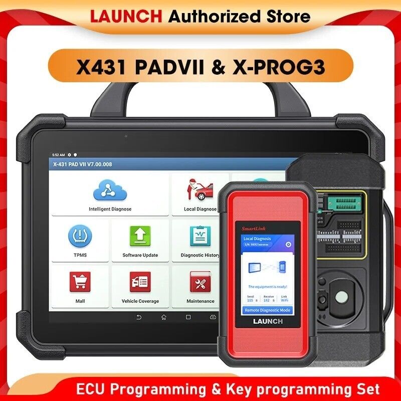 GL LAUNCH X431 PAD7&X-PROG3 Automotive Diagnostic Programming Tool Secondary image