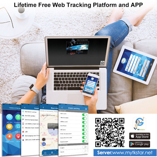 Pet GPS Tracker TK911Pro Realtime Tracking 4G Animal Finder TKSTAR LTE GSM GPS - Auto Lines Australia