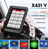 Original LAUNCH X431 V Pro 8 Inch OBD2 Auto Car Full System Scan Diagnostic Tool