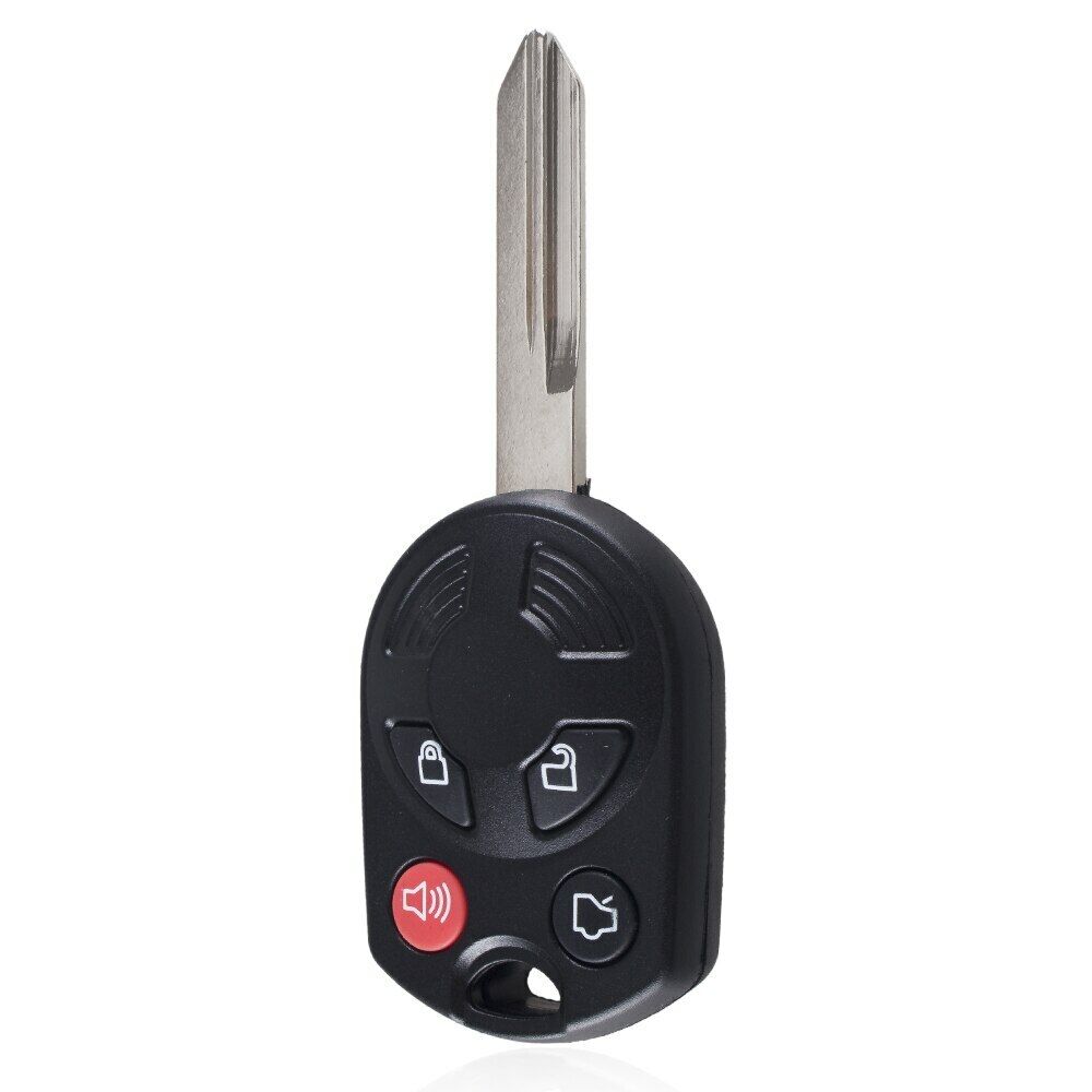 Complete Remote Car Key Fob 4 Button ID63 Chip 80 Bit Fits Ford Edge Escape Secondary image