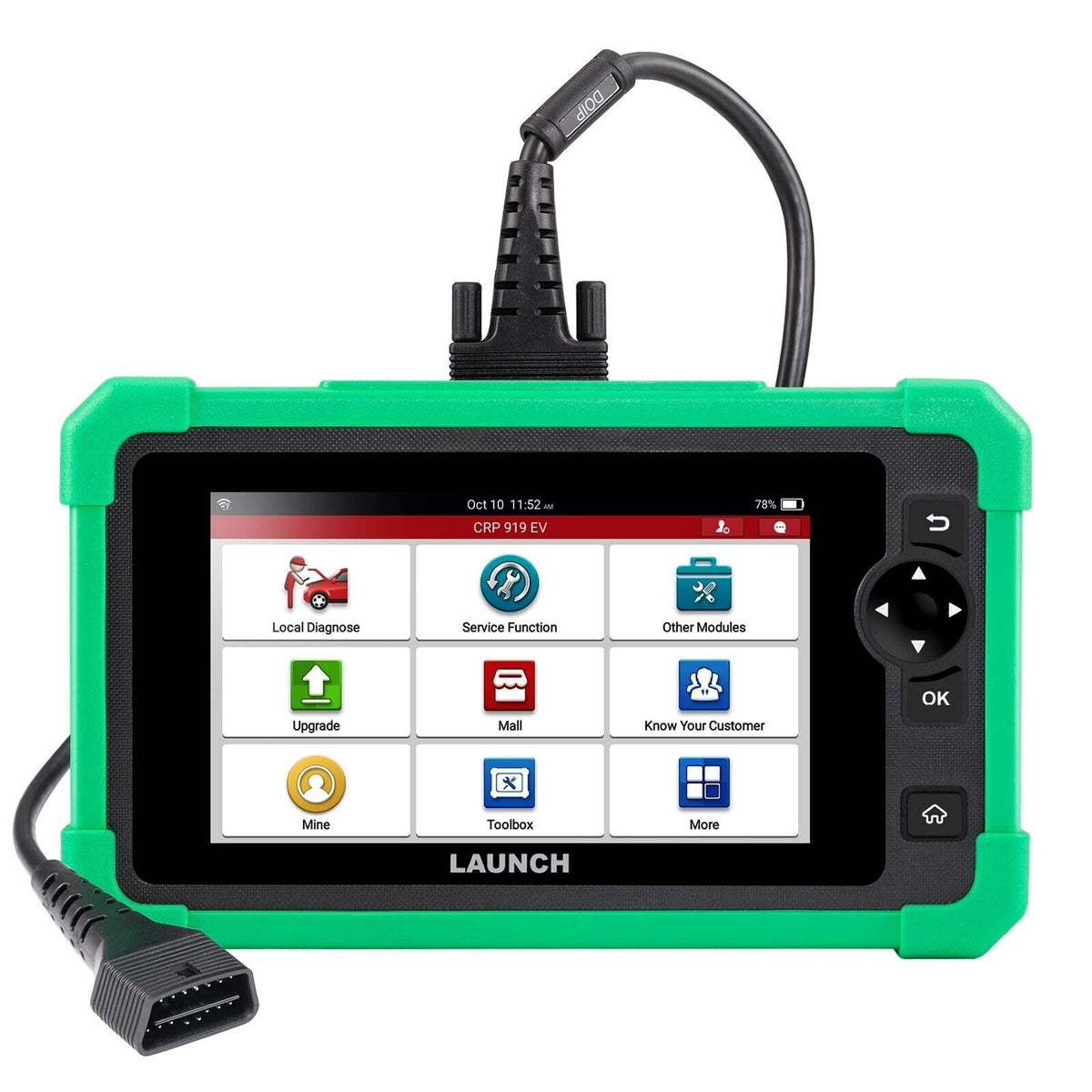 2026 LAUNCH CRP919 EV Diagnostic Scanner 43+ Service OBD2 Diagnostic Code Reader