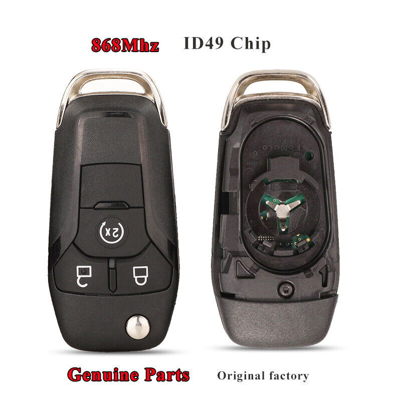 Fits Ford 315/868/902Mhz  ID49  Complete Transponder Remote Key Secondary image