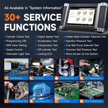 Load image into Gallery viewer, ANCEL HD8000 OBD2 Heavy Duty Truck Diagnostic Tools All System D.PF Regen Oil