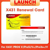 LAUNCH X431 V + PROS PRO5 PROS MINI All Software 2 Years For All Cars Supported