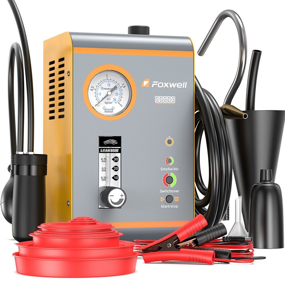 FOXWELL SD203 Automotive Smoke Machine EVAP Vacuum Leak Detector Diagnostic Test Main image
