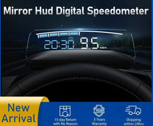 Load image into Gallery viewer, 2023 HUD Mirror M41 Plus Head Up Display OBD2 Speed Projector Water Temp.