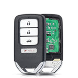 Fits Honda 313.8MHz ACJ932HK1210A Complete Transponder Remote Key