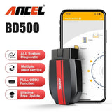 ANCEL BD500 OBD2 Auto Code Reader Bluetooth IOS Android Intelligent Diagnostic