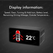 Load image into Gallery viewer, 2023 New Air Vent Embedded Mini Dashboard Hidden HUD Cluster for Tesla Model 3 Y