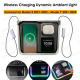 VJOYCAR 2024 New Wireless Charger For Tesla Model Y Model 3 2021+ Air