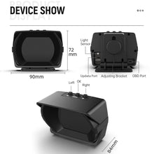 Load image into Gallery viewer, New V63S OBD2 HUD Gauge Car Head Up Display Multi-Function Dashboard