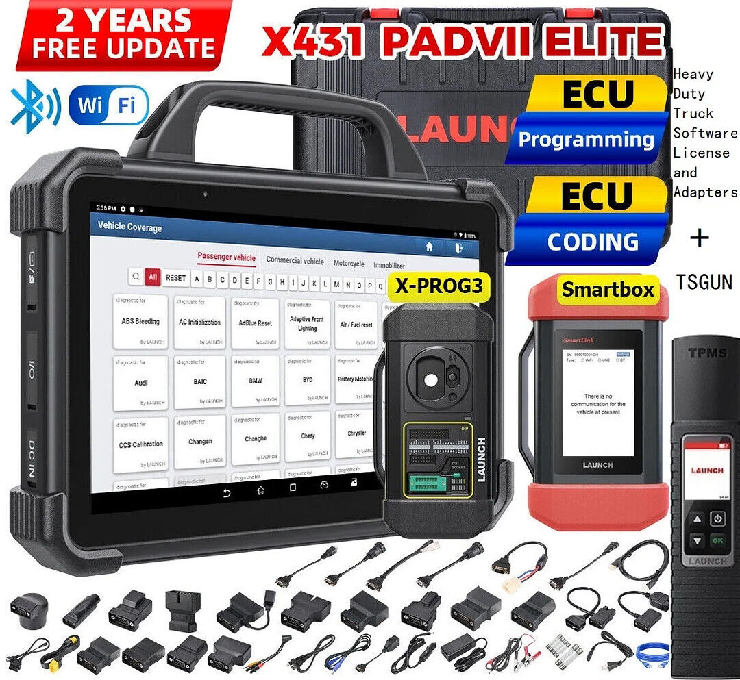 LAUNCH X431PAD VII Automotive Diagnostic Tool All-in-One Scan Tool with SmartBox Secondary image