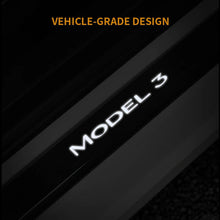 Load image into Gallery viewer, 2023 Model Y 4pcs Door Sill Protector Model 3 Wireless LED Magnetic Illuminated