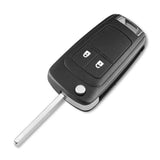 2/3/4 Buttons Flip Folding Remote Car Key Fob For Chevrolet Cruze Malibu Aveo