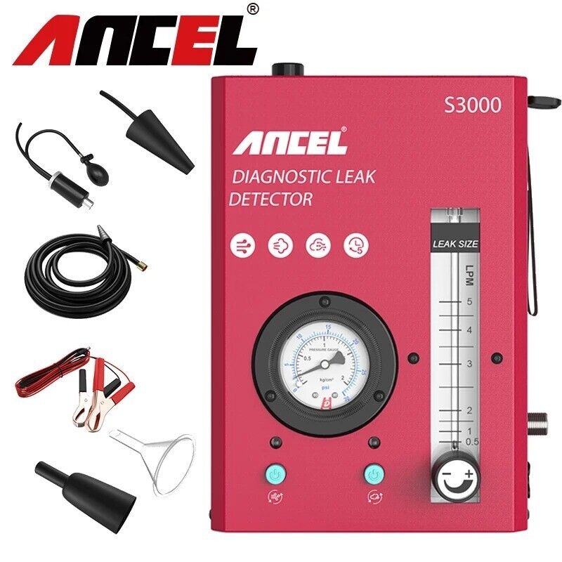 ANCEL S3000 Car Smoke Leak Detector EVAP Pipe Smoking Generator Pipe Main image
