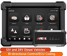 ANCEL X7 HD Heavy Duty Truck Diagnostic Tool Professional Full System 12V 24V
