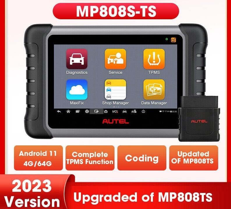 MaxiPRO MP808S-TS Car  TPMS Tyre Tools ECU Upgraded of MP808TS/MP808 Secondary image