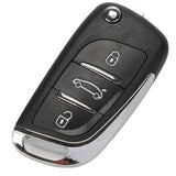 Fits Peugeot  434MHZ ID46 Complete Transponder Remote Key