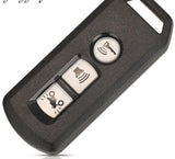 Fits Honda Motorbike K01 k35 k29 K77 K96 3 BTN Complete Transponder Remote Key