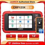 GL NEW LAUNCH CRP123X V2.0 OBD2 Scanner Car Code Reader Automotive