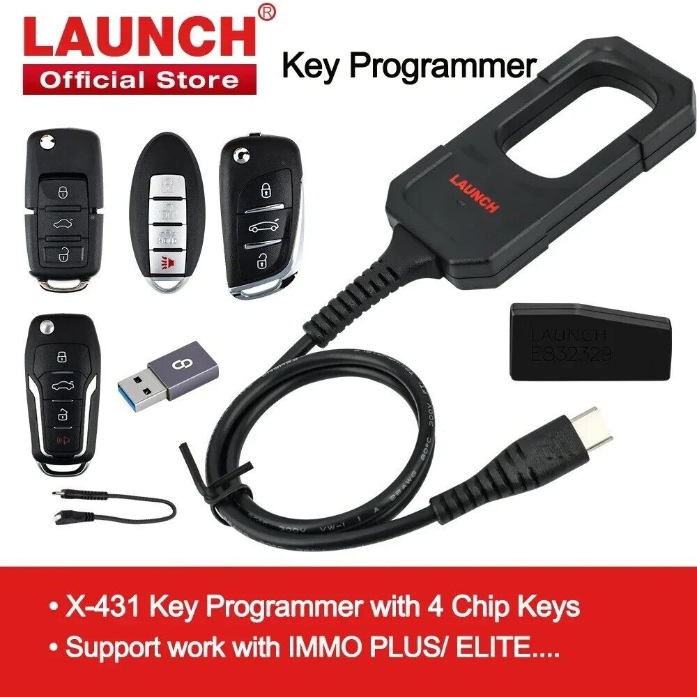 LAUNCH X431 Programmer x 4  Set IMMO Programming Tools work Main image