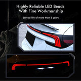 VJOYCAR for Model 3 Highland Full Width Taillight Rear LED Lamp Brake Light