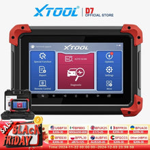 Load image into Gallery viewer, XTOOL D7S Car Bidirectional All System Auto Diagnostic Scanner ECU Coding Tool