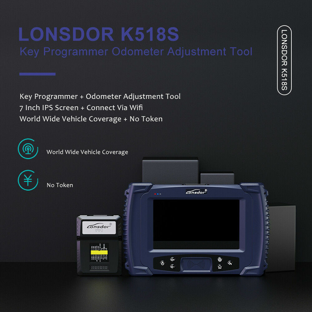 Lonsdor K518S Scanner IMMO Programmer Anti-theft Diagnostic FEM/EDC Secondary image