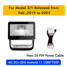 Load image into Gallery viewer, 4G 8&#39;&#39; Rear Display IPS Screen for Tesla Model 3 Y Accessories AC Control