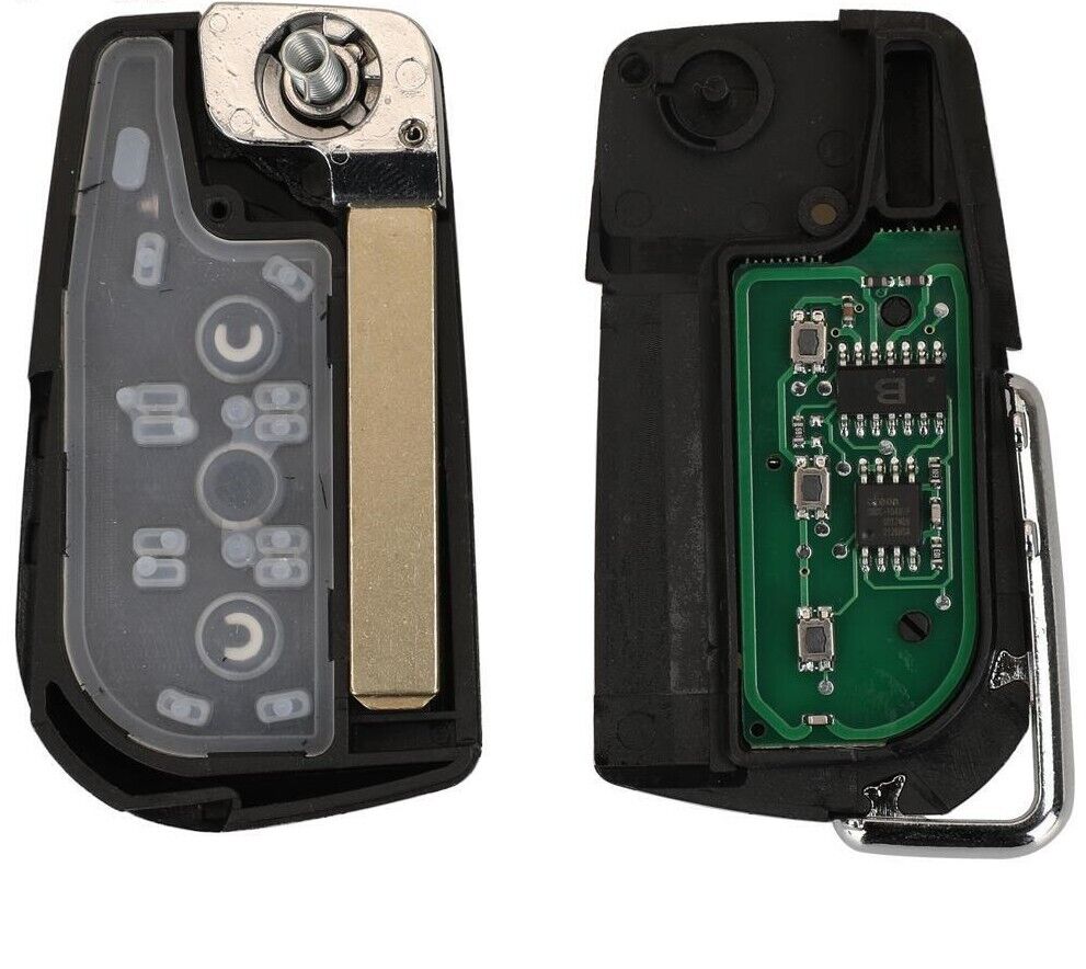 Suitable Fo Aygo Corolla Auris 433MHz S000048000 Complete Transponder Remote Key Secondary image