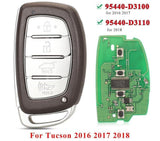 Fit For Hyundai Tucson TQ8-FOB-4F07 TQ8-FOB-4F11 Complete Transponder Remote Key