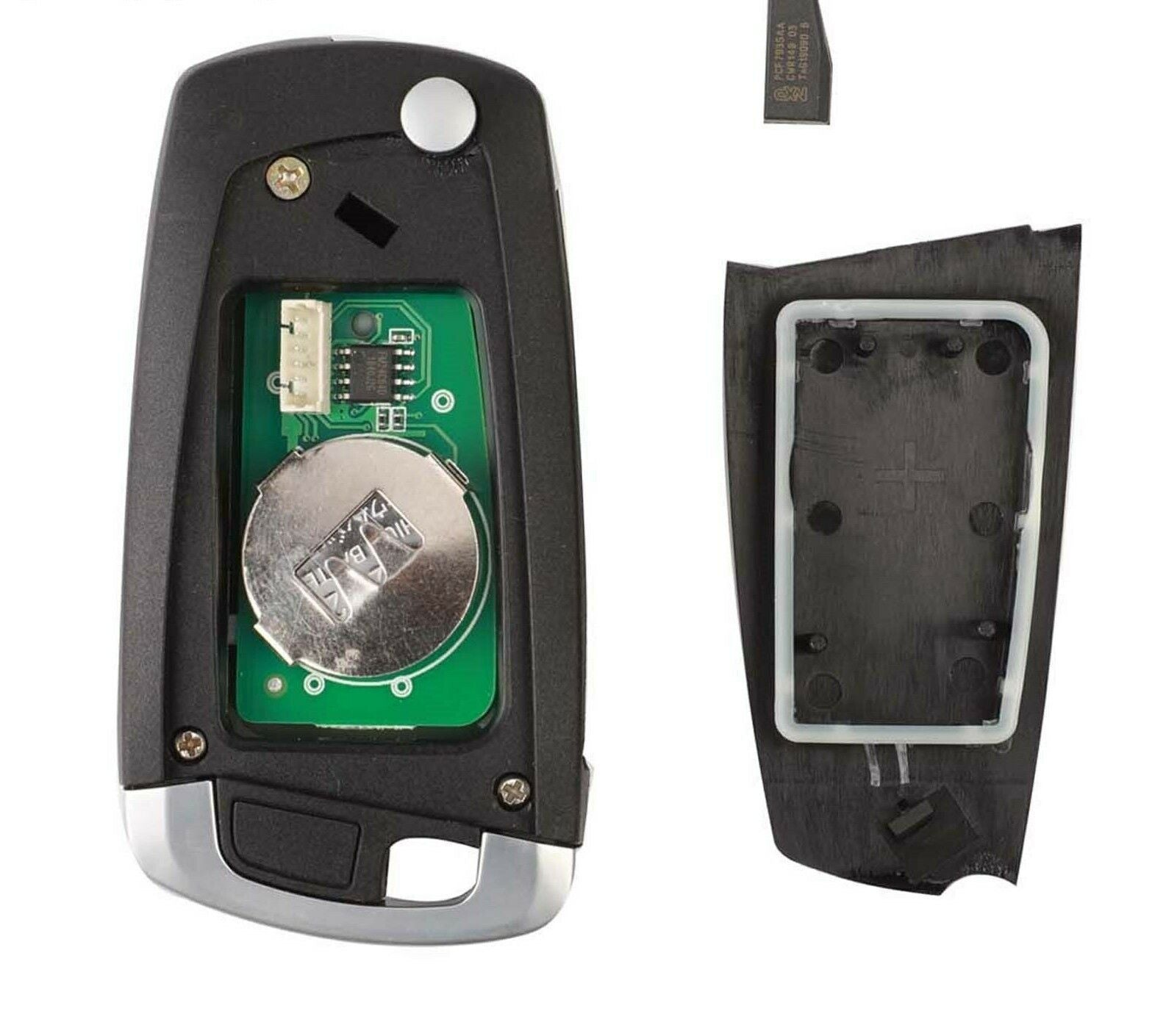 Fits BMW 315MHz/433MHz ID44 Complete Transponder Remote Key Secondary image