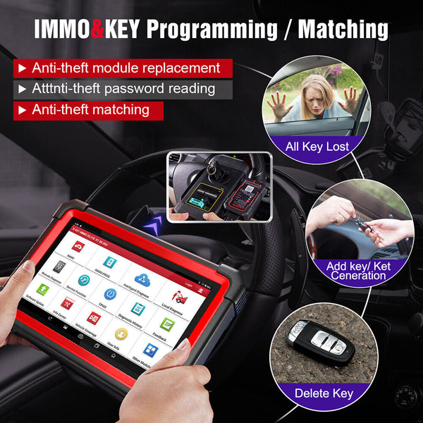 LAUNCH X431 IMMO Elite Plus X-PROG 3 Car OBD2 Diagnostic Tool