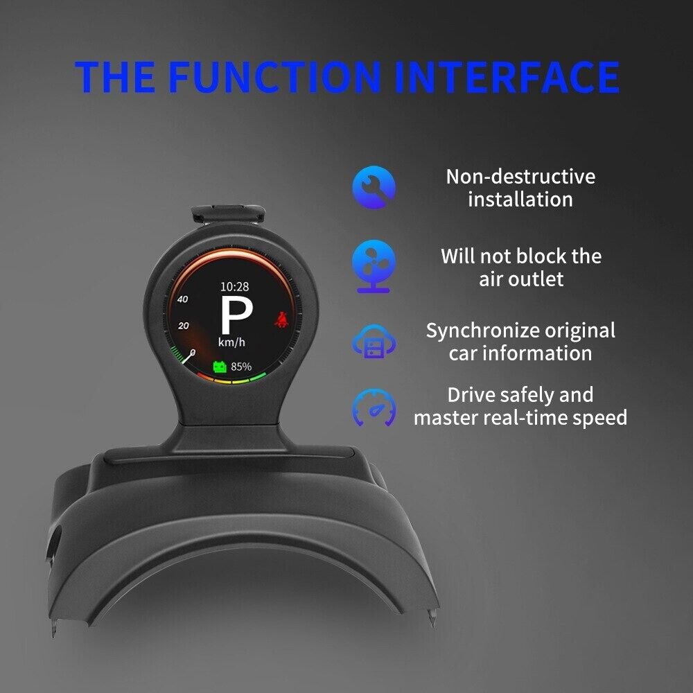 Vjoycar Y5Pro Switchback Model 3/Y MultiData Display Dashboard Car Speedometer Secondary image