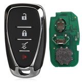 Fits Chevrolet 433MHz  ID47 HYQ4EA 4/3 1 Buttons Complete Transponder Remote Key