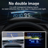 2023 HUD Mirror M41 Plus Head Up Display OBD2 Speed Projector Water Temp.