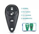 Fits Subaru B9 Forester Impreza 433MHZ FSK NHVWB1U711 Remote Car Key