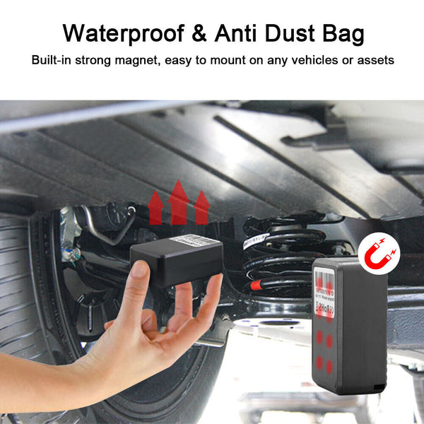 Mini Portable GPS Tracker TK913 Magnet GPS 1500mAh Waterproof Wallet GPS Tracker - Auto Lines Australia
