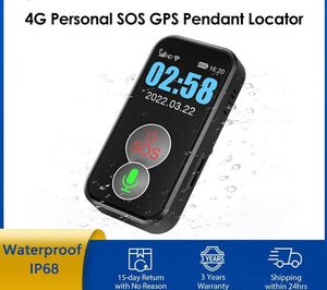 Mini 4G GPS WIFI LBS Tracker Waterproof IP68 SOS Pendant GPS Locator - Auto Lines Australia