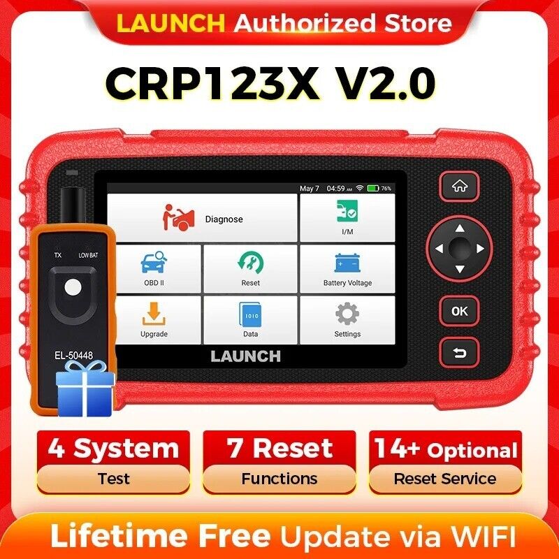 NEW LAUNCH CRP123X V2.0 OBD2 Scanner Car DIY Code Reader Automotive Secondary image